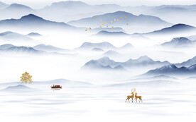 新传 爆款中式山水 TiF分层