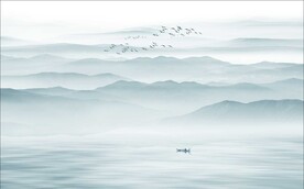 新中式意境山水画