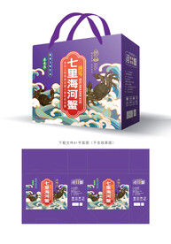 七里海河蟹彩盒