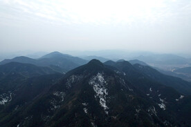 雪山4k高清航拍