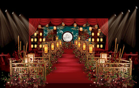 中式婚礼仪式区