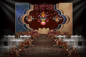 蒙古族婚礼仪式区