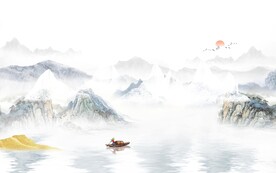 意境山水 TIF分层