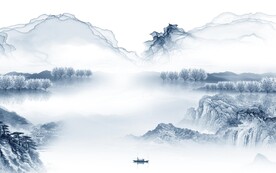 高档 大气山水新图 TIF分层