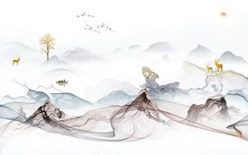 新品 简奢高清山水 TiF分层