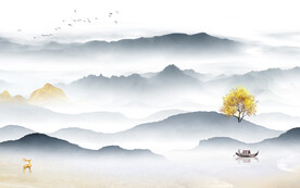 大气 简奢高清山水 TiF分层