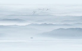 水墨山水画 