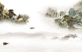 中式新山水画 TIF分层