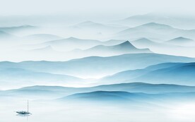 新品 中式新山水画 TIF分层