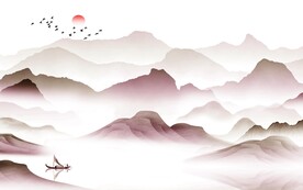 高清 中式新山水画 TIF分层