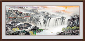 山水国画