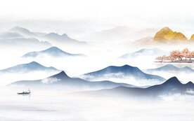 新传 简意中式山水 TIF分层