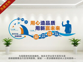 团队精神文化墙