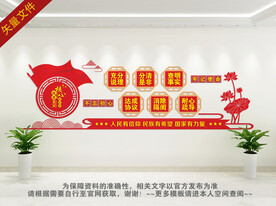 核心价值观文化墙