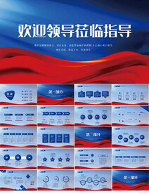 热烈欢迎上级领导莅临指导PPT