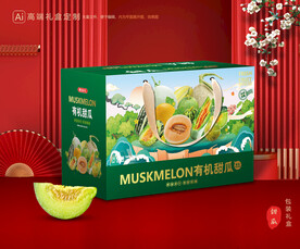 甜瓜包装 蜜瓜礼盒