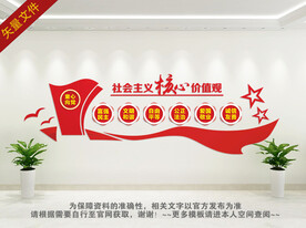 社会主义核心价值观文化墙