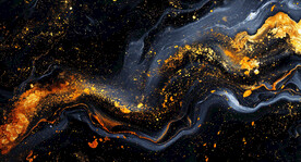 黑色渐变金线大理石背景