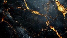 黑色渐变金线大理石背景