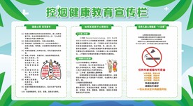 控烟戒烟禁烟宣传栏展板