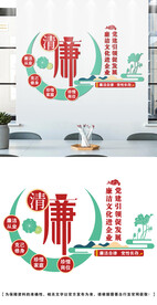 企业廉政文化墙