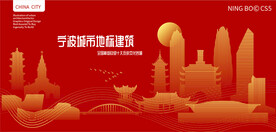 宁波城市地标建筑