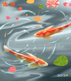 国潮风格插画