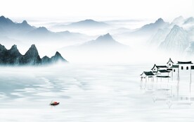 高档 新传中式山水 TiF分层