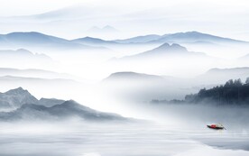 新品 意境中式山水 TiF分层