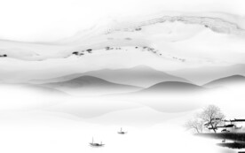 新款 灰色山水新图 TIF分层