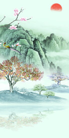 客厅 中式玄关新图 TiF分层