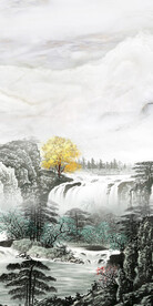 古风 高雅简约玄关 Tif分层