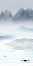 别墅 高档山水玄关 TIF分层