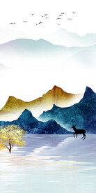 淡雅 意境高档玄关 TIF分层