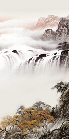 新款 新中式玄关画 TiF分层