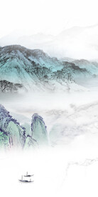 现代 新中式玄关画 TiF分层