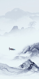 素雅 新意境玄关画 TiF分层