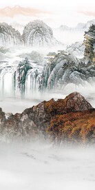 极简 新意境玄关画 TiF分层