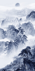 别墅 新山水画玄关 TiF分层