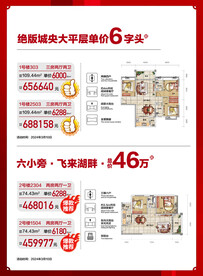 地产户型推荐海报