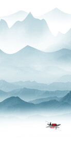 人气 清晰山水玄关 TIf分层