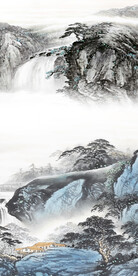 古风 高雅高档玄关 TIF分层