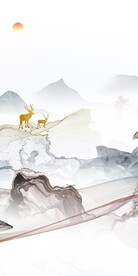 新传 高端山水玄关 TIF分层