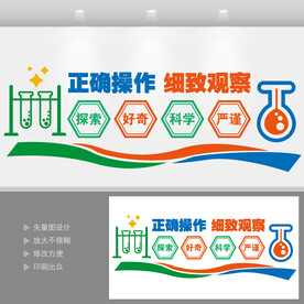 实验室科学文化墙