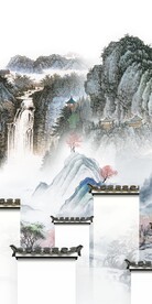 高清 现代清晰玄关 TIf分层