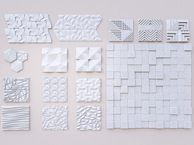 背景墙造型图案组合