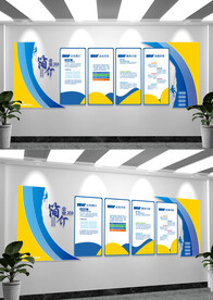 企业简介宣传文化墙