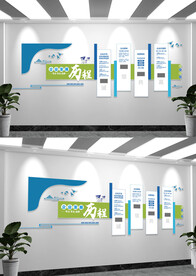 企业发展历程文化墙