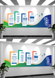 企业简介文化墙