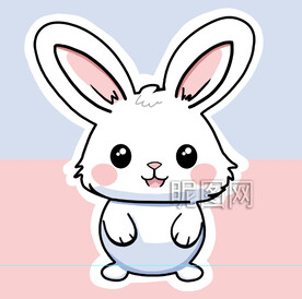 可爱小兔子卡通兔